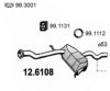 LANCIA 7740611 Middle Silencer